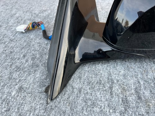 INFINITI Q50 2020-2024 OEM LEFT DRIVER DOOR MIRROR W/ CAMERA AUTOFOLD BLACK 1K - Picture 2 of 10