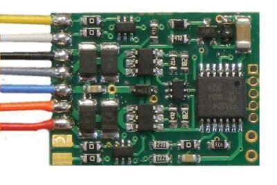 NCE D13W 4-Function DCC Control Decoder Wired pkg(10) 1.03 x .63 x .19 524-0173