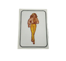 VINTAGE 1983 MATTEL FIGURINE PANINI BARBIE ALBUM STICKER NOS NEW OLD STOCK  205