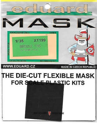 Eduard Soviet/Russian BRDM-2 Painting Mask for Trumpeter 1/35 Scale EUXT199