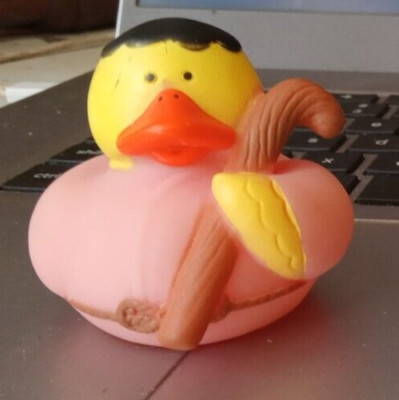   Rubber Shepard Duck rare duck!  OTC  duck quack bath toy FOR JEEP  ?