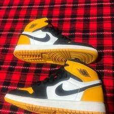 Nike og Jordan 1 yellow toe sneakers