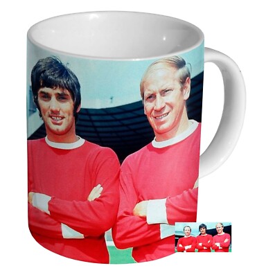 Nobby Stiles George Best Bobby Charlton - Kaffeetasse/Teetasse