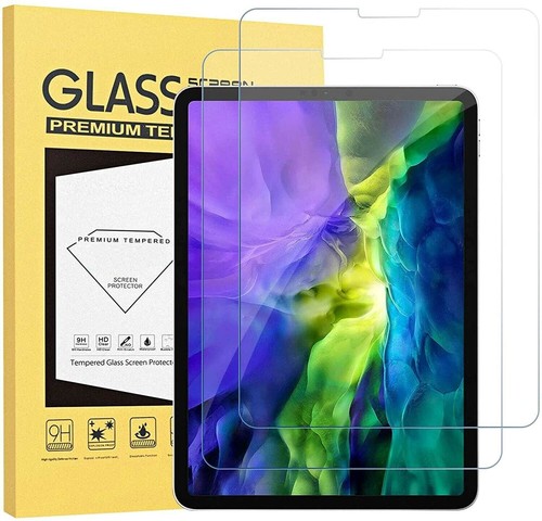 For iPad Pro 11 inch (2021/2020/2018) Screen protector Tempered Glass - Picture 11 of 12