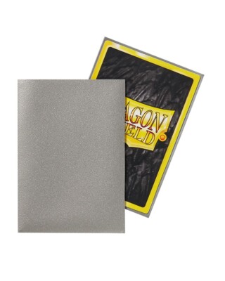 Dragon Shield Japanese Size Matte Silver 60ct Card Protector