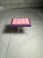 1966 Mattel Barbie TNT Pink Purple Display Stand Clear Base 1967