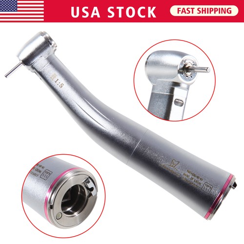 NEW Dental 1:5 LED Fiber Optic Contra Angle Increasing Handpiece US-OR - Picture 20 of 32