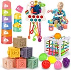 Baby Stacking Cups Shape Sorter Toy for 6-12M