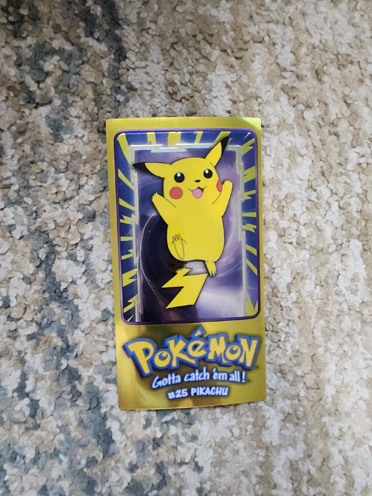 Pokemon Topps TV Animation Series 1 Persian Tin 1999 5 Sealed Packs Pikachu #25 - Picture 3 of 8