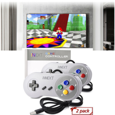 Wired / Wireless SNES USB Joystick Gamepad Controller für Mac Os PC Raspberry