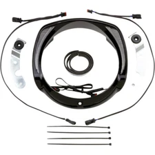 Ciro - 45206  Fang Headlight Bezel, Black