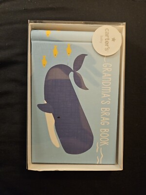 Grandma's Brag Book - Blue Whale & Fish ''Under the Sea'' Carter's - 082272982574