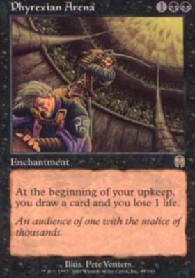 マジック：ザ・ギャザリング MTG Phyrexian Arena APC ENG foil 1x] Phyrexian Arena - Foil Played, English Apocalypse MTG Magic | eBay