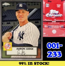 2021 Topps Chrome Platinum Anniversary A La Carte Complete Your Set #001 - 233