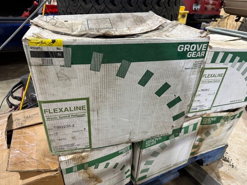 GROVE GEAR TMQ230-2 NSNP 10:1 Flexaline gusano reductor de velocidad - Imagen 2 de 4