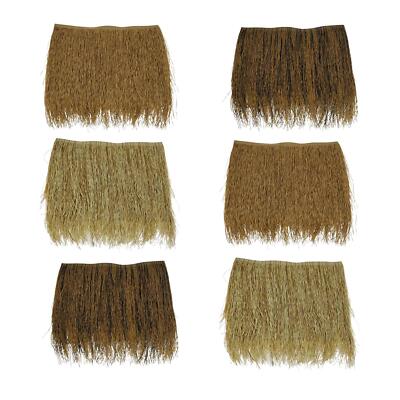 Palm Thatch Rolle Gras Sockelleistendach zum Selbermachen Hütte Strohhalme Dach Strohhalme für
