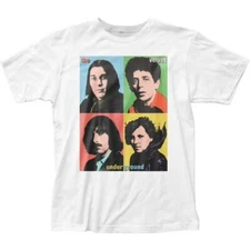 Velvet Underground Rock Band T Shirt Collection White Shirt AM321