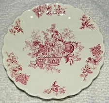 MYOTT  Staffordshire Ware BOUNTIFUL SAUCER Tea or Coffee 5-1/2" Diameter English