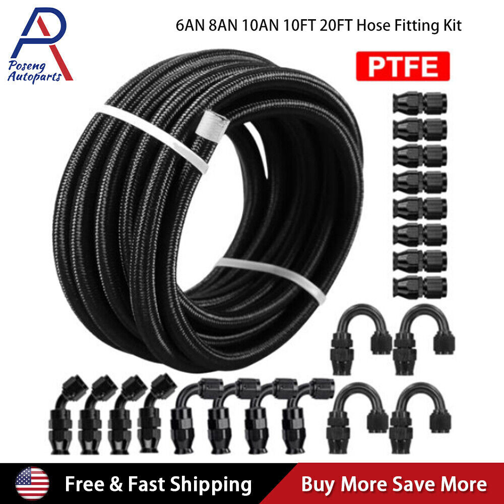 Aeroquip #4 Teflon Hose 20' Aeroquip #4 Teflon Hose 20'