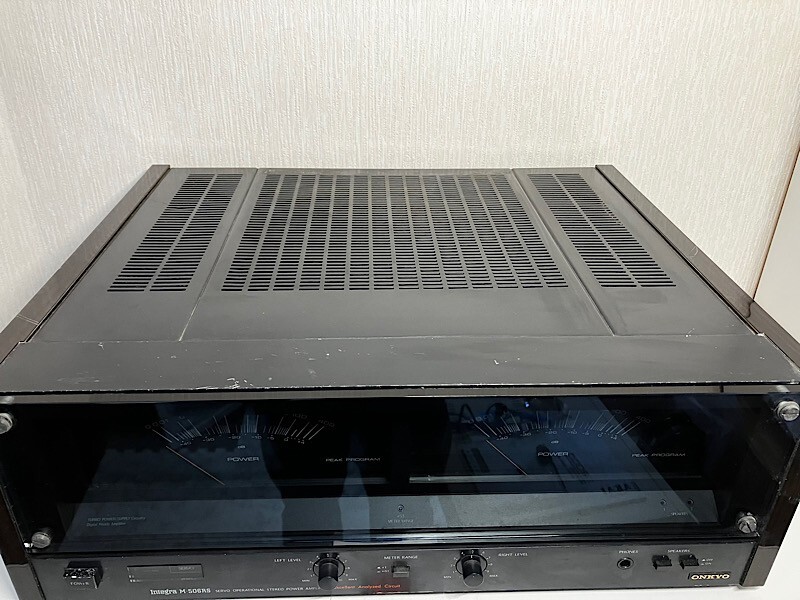 ONKYO M-506RS Integra Amplifier Amp Tested Working Free ONKYO M-506RS Integra Amplifier Amp Tested Working Free