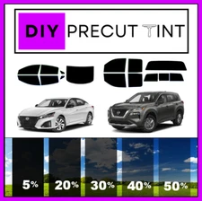 DIY PreCut Nano Carbon Window Tint Kit Fits ANY NISSAN 2000-2024 ALL Windows