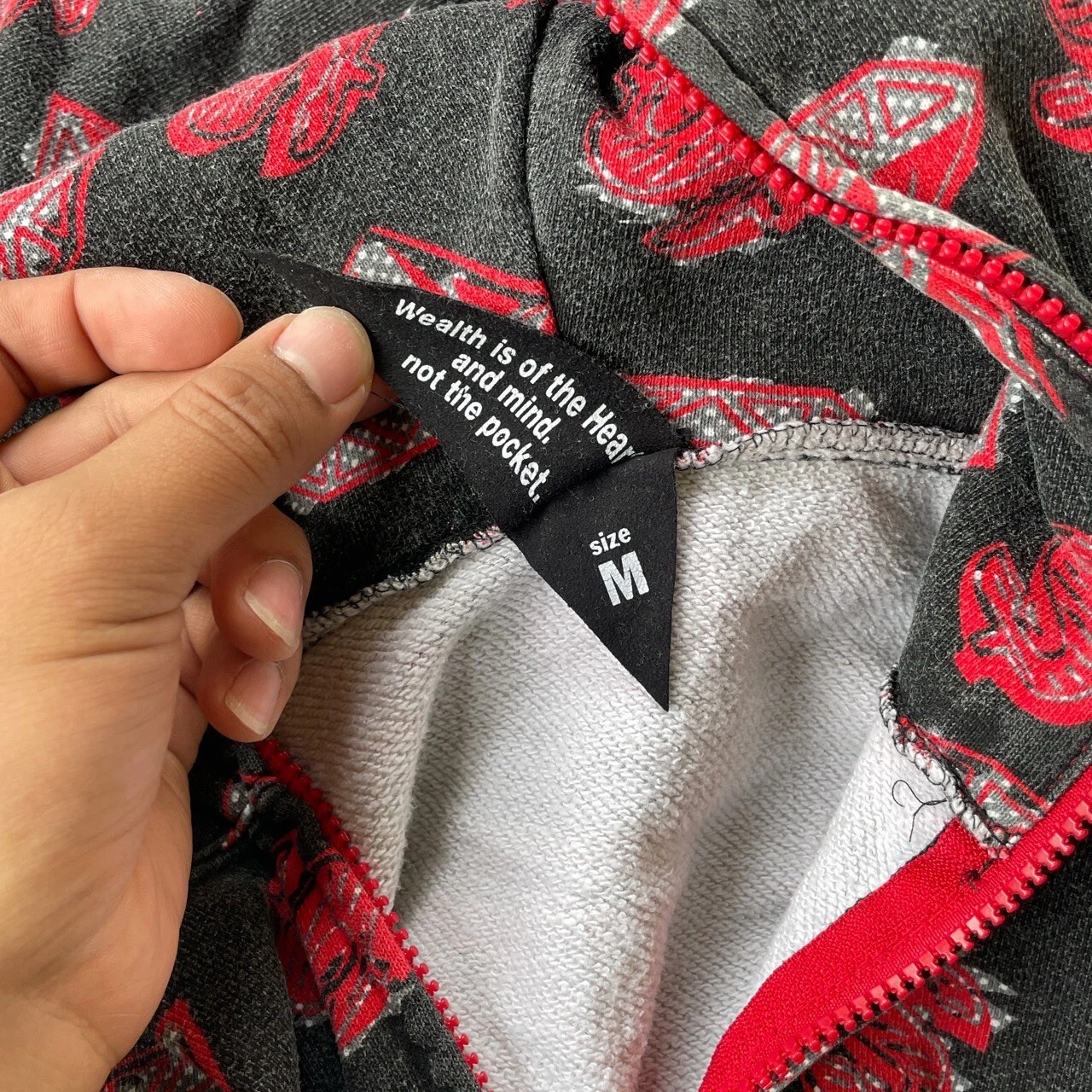 A BATHING APE (BAPE) Felpa con cappuccio club billionaire ragazzi diamanti e dollari