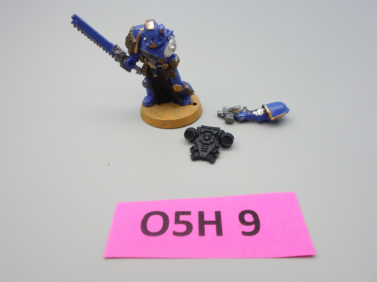 Warhammer 40K Space Marines - Veteran Sergeant (oop metal