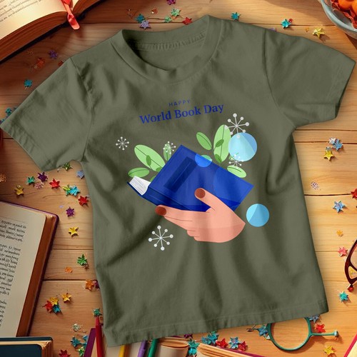 Boys And Girls Happy World Book Day T-Shirts Tee Costume Outfits Apparel #WBD - Picture 18 of 35