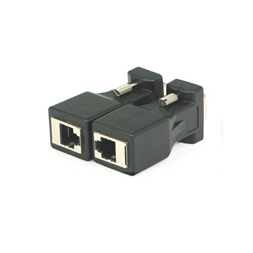 2 Pcs VGA-Adapter Kabelnetz-Verlängerungsverstärker Computer Extra Converter - 第 6/12 張圖片