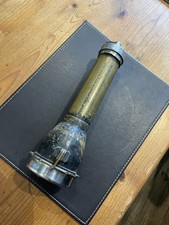 World War 2 Vintage Brass Motorcycle Car Truck CEAG Ltd Brass Torch Hand Light 