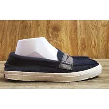 Cole Haan Grand.OS Pinch Weekender Penny Loafer Shoes Women's Size 8 Navy