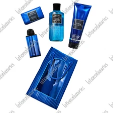 Bath & Body Works OCEAN Body Cream, Wash, Body Spray, Soap, Deodorant, Bag 5pc