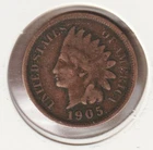 US Rare Old West 1905 Indian Head Penny Coin American Collection Shield Cent USA