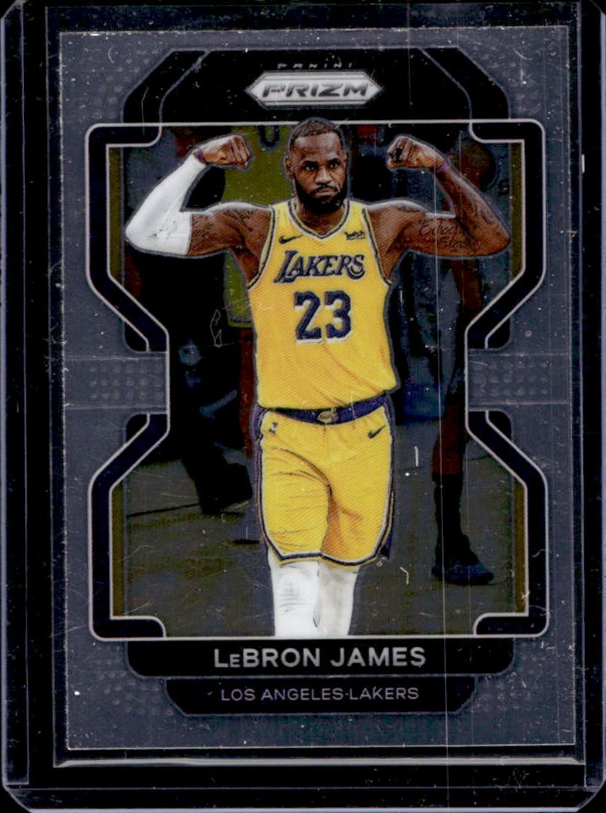 2021-22 Panini Prizm LeBron James #91 Lakers