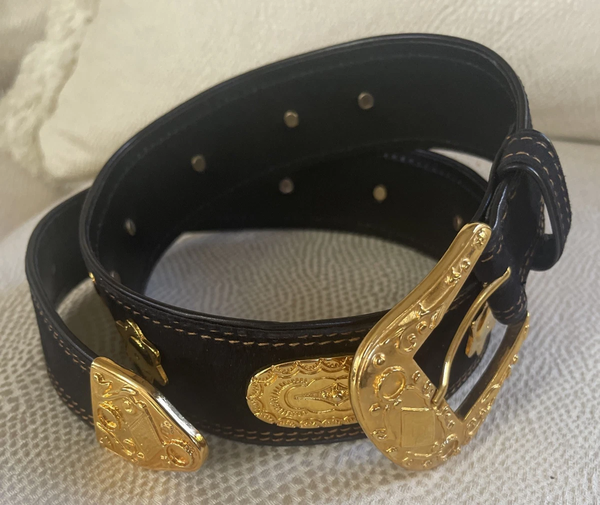 Suede Brown Vintage Belts for sale | eBay display picture 2