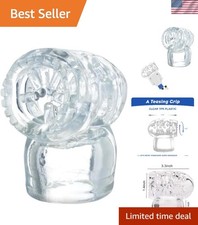 Soft Silicone Vibrator Attachments for Hitachi Magic Wand - Relaxation Redefined