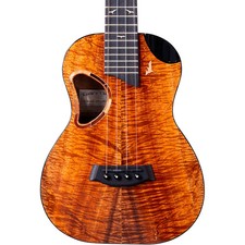 Kanile'a Ukulele Platinum X LE Master Grade Hawaiian Koa Tenor Ukulele Natural