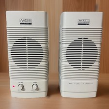 Vintage 90  s Altec Lansing ACS5 Multimedia Computer System Speakers TESTED