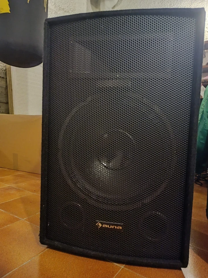 Coppia Casse Passive Auna Usate, Picco Di Potenza 600W L'una - Immagine 3 di 4