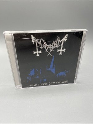 MAYHEM De Mysteriis Dom Sathanas CD Century Black 1994 US 1st