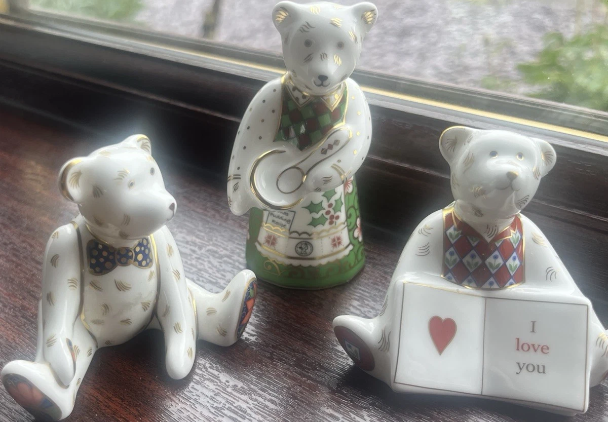 Royal Crown Derby Bear for sale | eBay UK