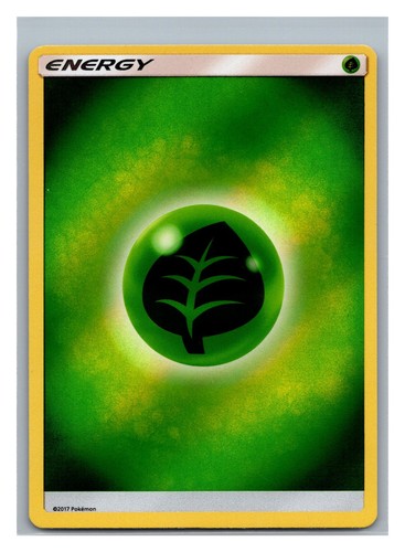 SM Base Set Grass Energy (2017 Unnumbered) Holo