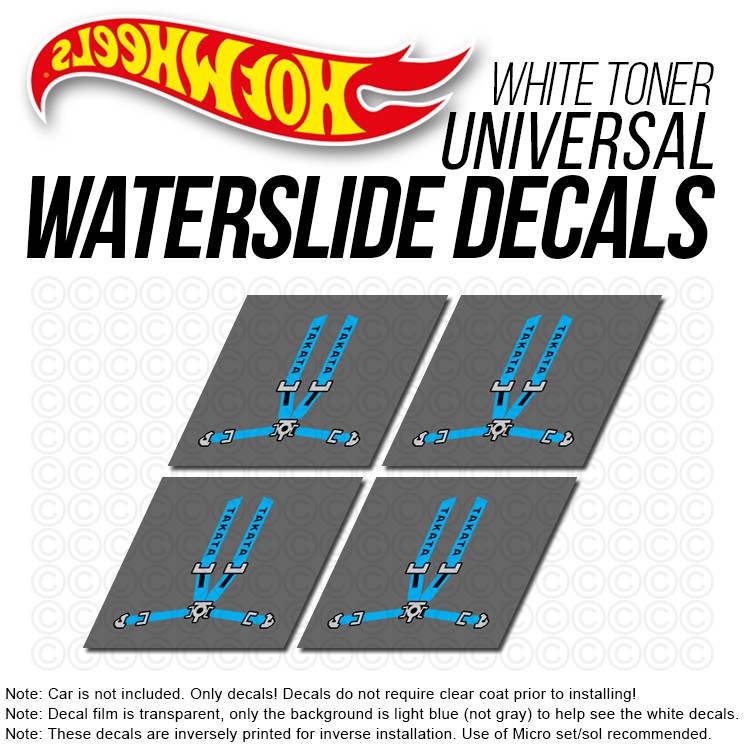 Decalcomanie Ad Acqua Toner White 1:64 – Set INTEGRA DC 5 LIGHT Per Modelli Custom