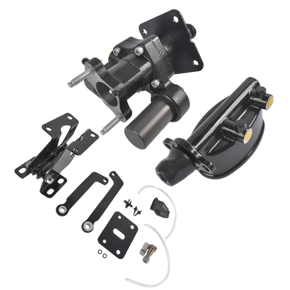 Cilindro maestro de refuerzo de freno hidráulico + soporte para mangueras Dodge A B E nuevo Foto 3 de 4