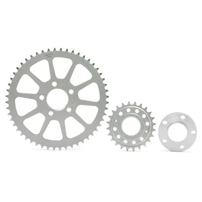 24+52 Kit conversion de pignon pour Harley Dyna FXD Super Glide Wide Glide 06-17 - Photo 1/4