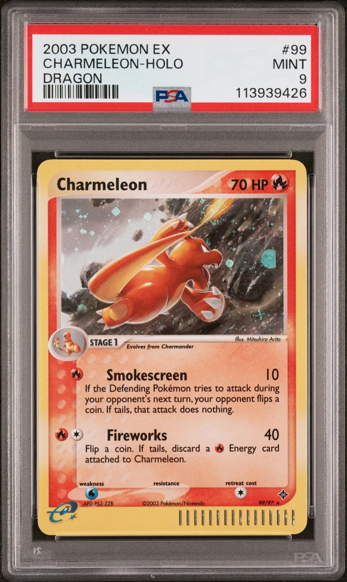 Charmeleon Pokémon TCG EX Dragon Individual Collectible Card Game