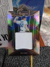 2021 Panini Select - Rookie Jumbo Swatches Kris Bubic #RJS-KB Holo Prizm /250