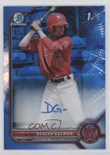2022 Bowman Sapphire Edition Chrome Prospects Denzer Guzman #BSPA-DG Auto 3ir