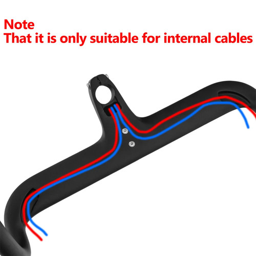 Manillar integrado de carbono completo para bicicleta de carretera con espaciadores manillar de caída para ciclismo - Imagen 9 de 11