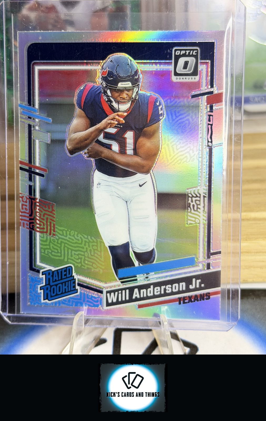 2023 Donruss Optic #246 Will Anderson Jr. Holo